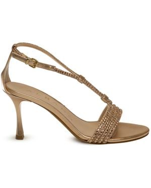 Albano High Heel Sandals - Metallic