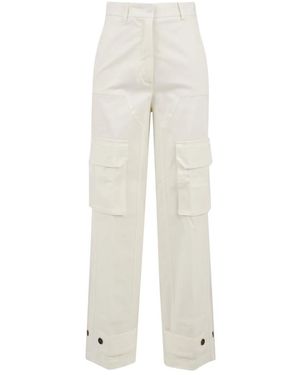 Beatrice B. Straight Trousers - Blanc