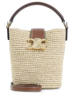 Celine Mini Bucket Louise - Mettallic
