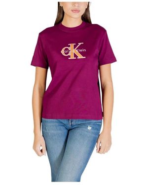 Calvin Klein T-Shirts - Purple