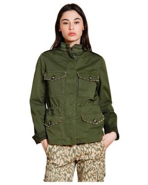 Mason's Jassen ,Groen ,Katoen Eva Jacket