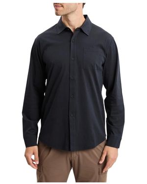 People Of Shibuya Casual Shirts - Black