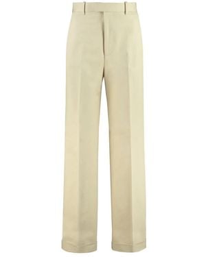Bottega Veneta Straight Trousers - Neutro