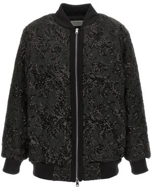 Le twins Belluno Bomberjacke - Schwarz