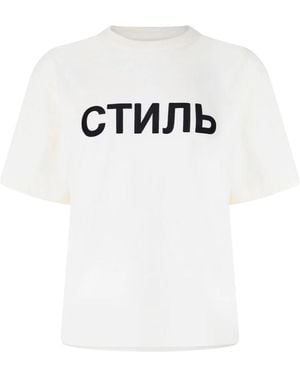Heron Preston T-Shirts - White
