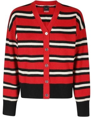 Pinko Truien & Vesten ,Rood ,Wol Vienna Cardigan