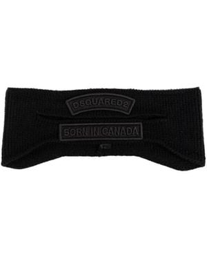 DSquared² Fascia per capelli - Nero