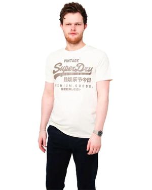 Superdry T-Shirts - Blanc