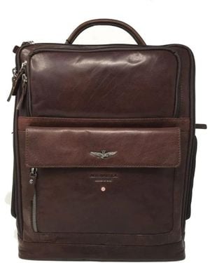Aeronautica Militare Backpacks - Marrone