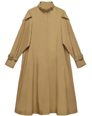 BITE STUDIOS Jassen ,Katoen Chet Light Cotton Trench - Naturel
