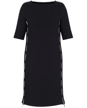 Emporio Armani Short Dresses - Black