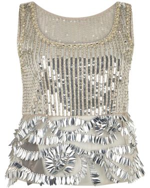 Alberta Ferretti Tops ,Grijs ,Tops