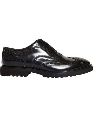 Lo.white Laced Shoes - Nero