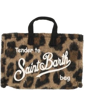 MC2 Saint Barth Handytasche Filz Leo 18 Emb - Schwarz