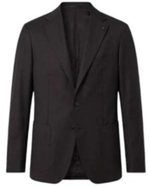Tagliatore Enkelrijige Blazer - Zwart