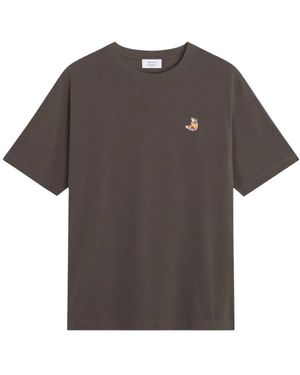Maison Kitsuné T-Shirts - Grey