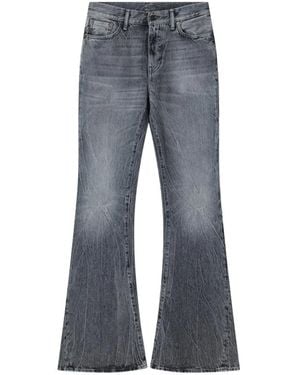 Acne Studios Flared Jeans - Grey