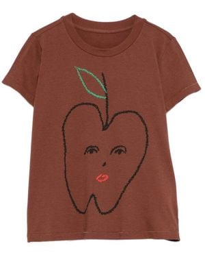 MM6 by Maison Margiela T-Shirts - Brown