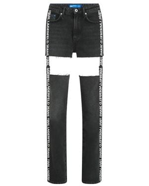 KARL LAGERFELD Straight Jeans - Negro
