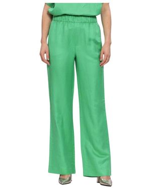 Minus Broeken ,Groen ,Linnen Mssabbi Linen Pant