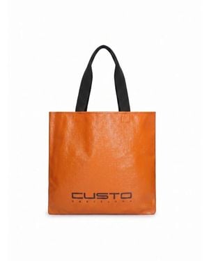 Custoline Tassen ,Oranje ,Leer Cabas Tote