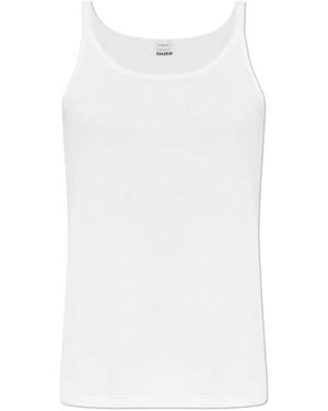 Versace Lingerie Top Met Ronde Halslijn - Wit