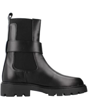 Alpe Klassische chelsea boots agnes stil - Schwarz