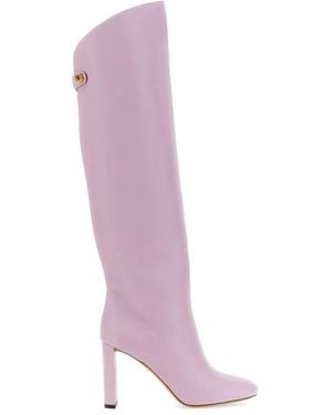 Maison Skorpios Heeled Boots - Morado