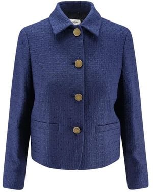 SAULINA Tweed Jackets - Blue