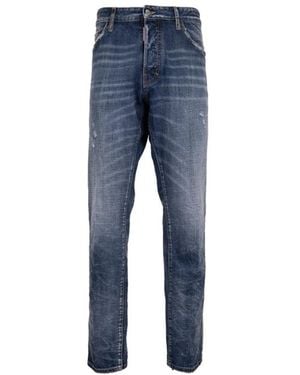 Doucal's Slim-Fit Jeans - Blue