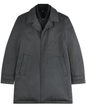 Fay Single-Breasted Coats - Gris