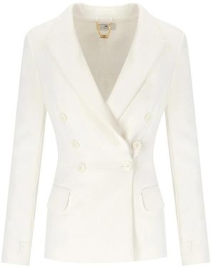 Elisabetta Franchi Blazers - White