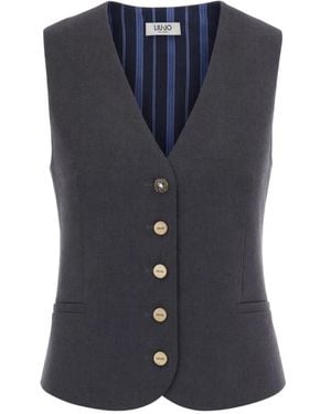 Liu Jo Waistcoats - Blue
