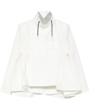 Sacai Light Jackets - White