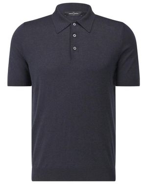 Gran Sasso Polo Shirts - Blue