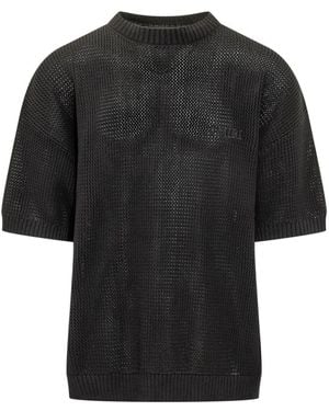 Amiri Round-Neck Knitwear - Noir