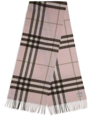 Burberry Accessoires ,Veelkleurig ,Kasjmier Luxe Kasjmieren Sjaal - Meerkleurig
