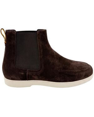 Moorer Chelsea Boots - Marrón