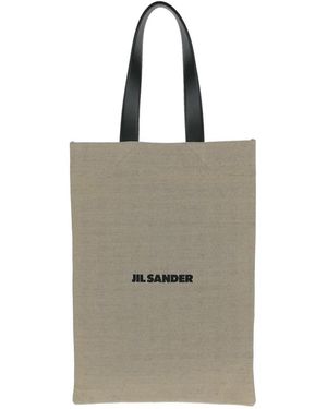 Jil Sander Tote Bags - Grigio