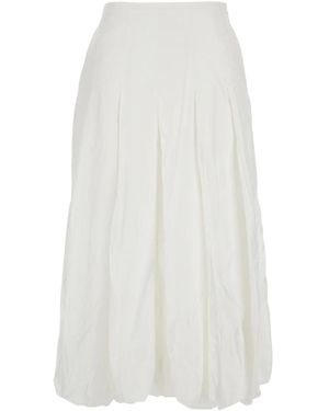 EPINGLER Midi Skirts - Blanc