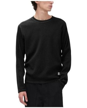Norse Projects Round-Neck Knitwear - Black