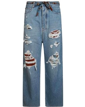 Amiri Straight Fit Jeans - Blue