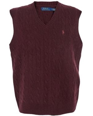 Polo Ralph Lauren Sleeveless Knitwear - Violet