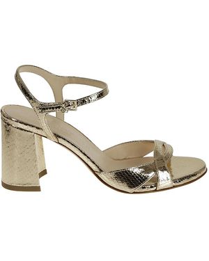 Sergio Levantesi High Heel Sandals - Metallic