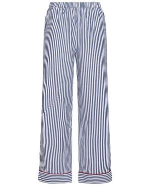 MC2 Saint Barth Wide Trousers - Blue
