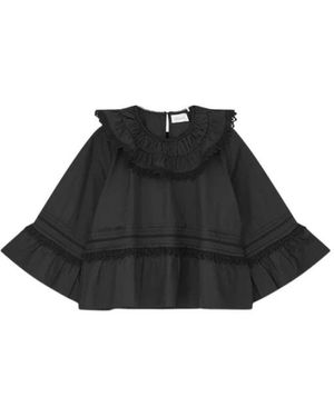Skall Studio Overhemden ,Zwart ,Katoen Blouses & Shirts