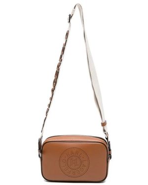 KARL LAGERFELD Tassen ,Bruin ,Leer K/Circle Perforated Crossbody Bag