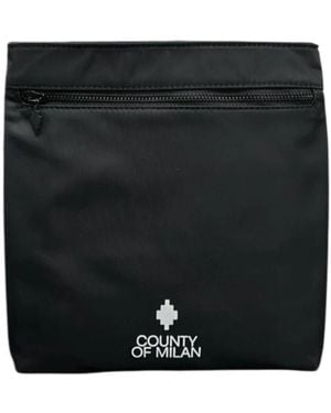 Marcelo Burlon Messenger Bags - Black