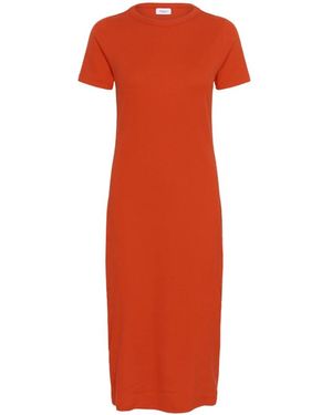 Saint Tropez Midi Dresses - Rosso