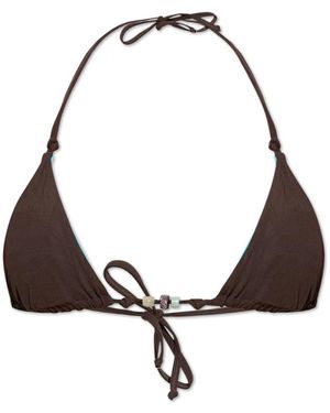 Bondeye Indi Triangle Bikini Top - Braun